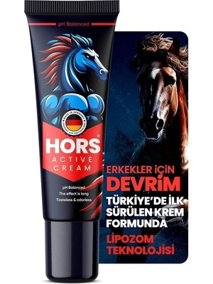 Bezos Hors Active Cream Erkeklere Özel Krem