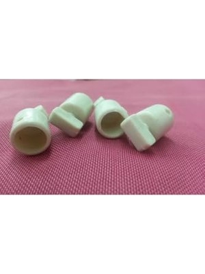 Orevio 8 mm Plastik Korniş Aparatı ve Perde Tutma Halatı, 4 Adet