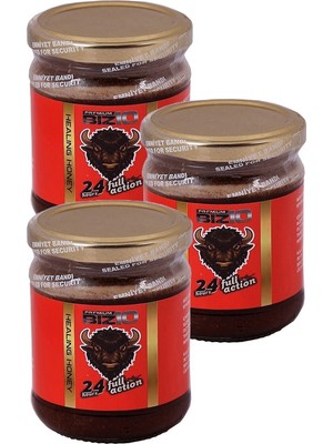 Bezos Full Action Ginsengli Bitkisel Poropolis Li Güç 240 gr 3-Kavanoz Ekonomik Paket