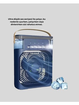 Store Turbo Fan Teknolojili Sessiz ve Güçlü Soğutma Masası Vantilatör