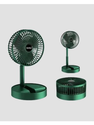 Store Katlanabilir Mini Fan – 3 Kademeli Soğutma, Şarjlı