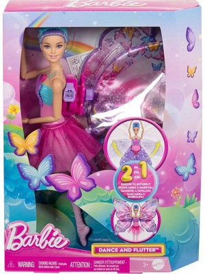 Store HXJ10 Barbie Kelebek Dansçı Bebek