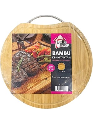 Store Yuvarlak Ahşap Kesim Panosu