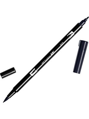 Orevio Ab-T Dual Brush Pen Grafik Kalemi, Black N15