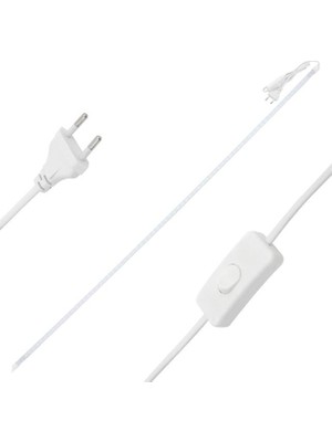 Store 220V-20W Anahtarlı 80-90 Lümen 144 LED 120 cm Beyaz Kasa Seyyar Çubuk LED PWR-6933