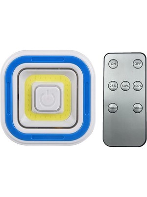 Store PM-6937 Cob Ledli Pilli Uzaktan Kumandalı Tekli Lamba