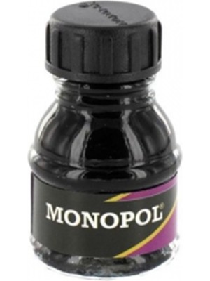 Monopol Siyah Çini Mürekkebi 15 ml Çizim Mürekkebi Kırtasiye