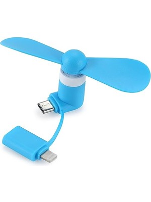 Orevio Pembe Cep Boy Mini USB Telefon Soğutucu Fanı, Sessiz Çalışan Taşınabilir Tasarım