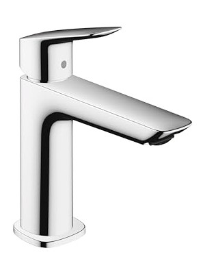 Orevio Logis Fine Modern 1 Kulplu 1 Delikli 7 Inç Uzun Banyo Lavabo Bataryası Krom, 71253001