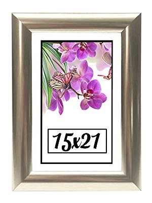 Orevio Hediyelik Çerçeve Ev Home Ofis Kişiye Özel Resim Çerçevesi Masaüstü 15X21 15X21-LAM22-GÜMÜŞ