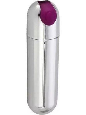 Orevio 2 Al 1 Öde! 18+ Premium Mini Vibratör–şarjlı; Metal ve Silikon, Ultra Sessiz (Gümüş)