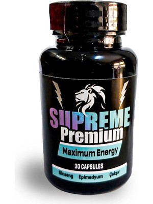 Bezos Supreme Premium Erkeklere Özel 2 Adet Katılık ve Maximum Energy