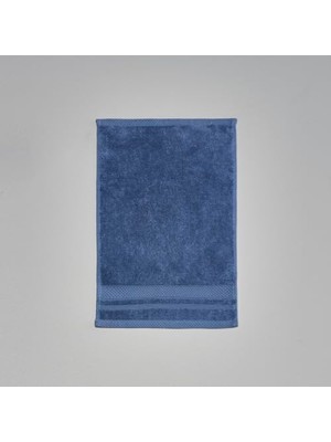 Orevio Soft Pamuk 30X45 cm El Havlusu Koyu Mavi