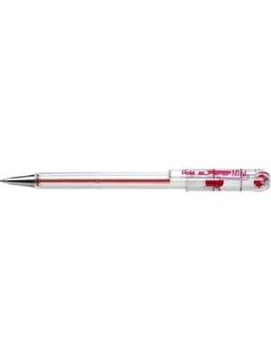 Orevio Mini 0.7 mm Yağ Bazlı Roller Kalem, 12'li Kutu, Kırmızı