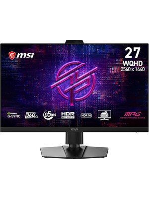 Orevio 27 Mpg 272QRF X36; Gaming Monitör, Wqhd, 16:9, Flat, Rapid Ips, 360Hz, 0.5ms, G-Sync Pulsar, Pivot