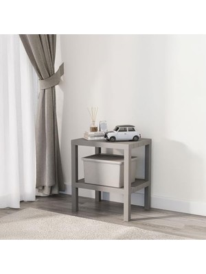 Orevio Gri Plastik 2 Katlı Modüler Raf, 38X50X29 Cm; Banyo, Mutfak ve Tezgâh Üstü Kullanım