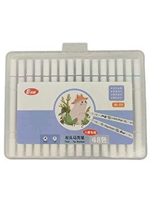 Orevio 48 Adet Slim Marker Kalem Seti