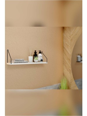 CATCHME Duvar Rafı Kitaplık Mutfak Banyo Yaşam Alanı 15 x 40 cm