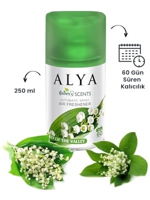 Orevio Müge Çiçeği Oda Kokusu Yedek Makine Spreyi, 250 ml