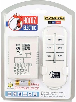 Horoz Controller-4 Aydınlatma Kumandası 4*1000