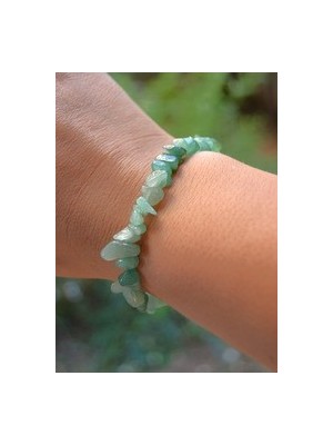 Amorf Aventurin Bileklik - Yesil - Stoneage