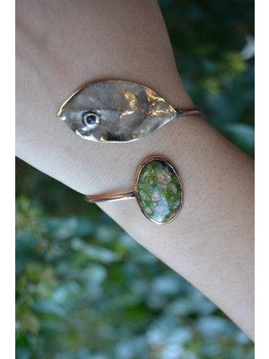 Stoneage Jewellery Unakit Taşlı Tasarım Bileklik