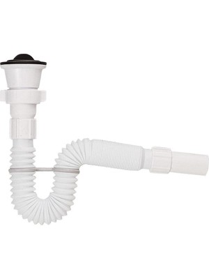 TeknoKapsül Japar Lavabo ve Evye Sifonu 32 mm Çıkışlı
