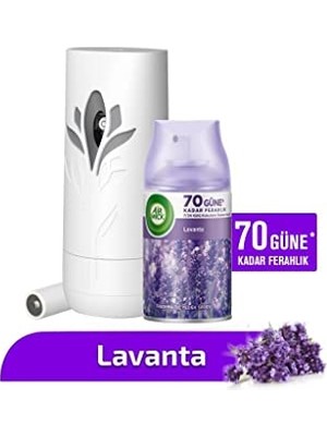 Orevio Freshmatic Otomatik Sprey ve Lavanta Yedek Sprey Oda Kokusu Kiti