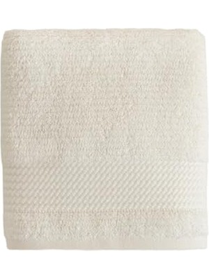 Orevio Eva Cotton %100 Pamuk Yüz Havlusu 50X90 cm Ekru