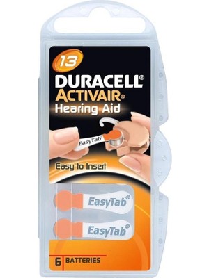 TeknoKapsül Duracell No 13 Işitme Cihazı Pili