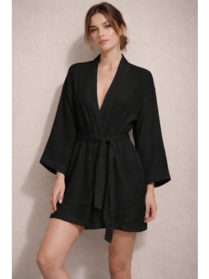Este Woman Müslin  Pamuk Kimono