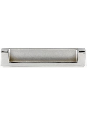 Orevio Donanım; BP897128140, Çağdaş Gömme Metal Çekme, 8971-5 1/32 Inç (128 Mm), Krom Kaplama