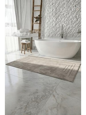 Orevio Vizon Büyük Ayak Havlusu, 60X130 Cm, 690 G, %100 Pamuk, Spa ve Otel Banyo Paspası