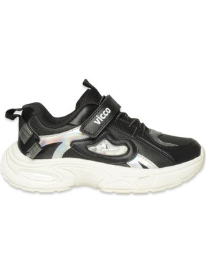 Vicco 346.F26K.124 Lara Filet Günlük Siyah-Beyaz Çocuk Spor Ayakkabı