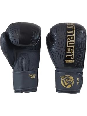 Orevio 30213 L Cool Lime Iı Hakiki Deri Boks Eldiveni Muay Thai Siyah 12 Oz