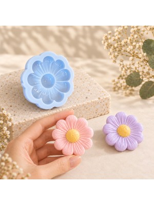 Luce Mondo Craft Silikon Kalıp Çiçek Papatya Kalıbı