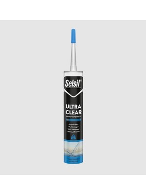 S'82 Selsil Ultra Clear Şeffaf Montaj Yapıştırıcı 290 ml