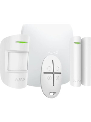 Ajax Starterkit 4g, Kablosuz, Alarm Kiti, Beyaz