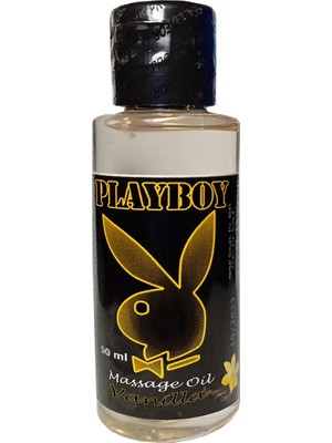 Bezos Playboy Pratik ve Kolay Taşıma Özellikli 50 Mlvanilya Aromalı Errotik Masaj Yağı _ Playboy Vanilla Massage Oil 50ML