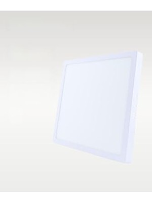 Orevio 24W 3200K Sarı Işık Kare LED Panel, Sıva Üstü
