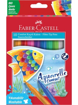 Orevio Comfort Aquarelle Keçeli Kalem Seti, 10'lu