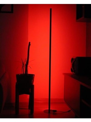 Orevio Bluetooth ve Telefon Kontrollü Oda Aydınlatma Sistemi, Full Rgb LED Lambader Gece Lambası