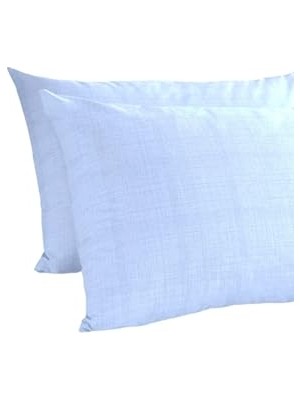 Orevio Ranforce 2'li Yastık Kılıfı 50X70 cm Açık Mavi (Açık Mavi / 50 x 70)