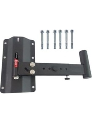 Prime DVR-02X Hoparlör Duvar Askı Aparatı, 40 Kilogram Taşıma Kapasiteli, 6 Vidalı