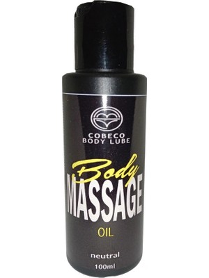 Bezos Cobeco Bodylube Body Massage Oil Natural 100 ml  Srcx - Kokusuz Tatsız Sade Vücut Masaj Yağı 100 ml