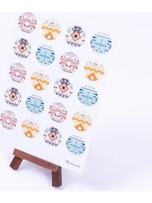 Prime Etnik Desenler, Sticker Seti, A5 2 Sayfa
