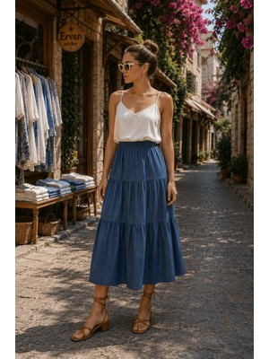 Eren Style Kot Etek %100 Pamuklu (Boy:70 Cm)(36- 48 Beden Arası)