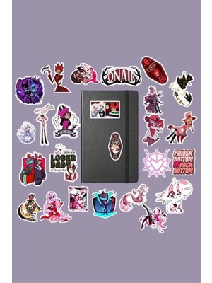 Prime Hazbin V3 Paketi/bullet Journal Defter Çıkartma Ajanda Laptop Etiket, 787648768467