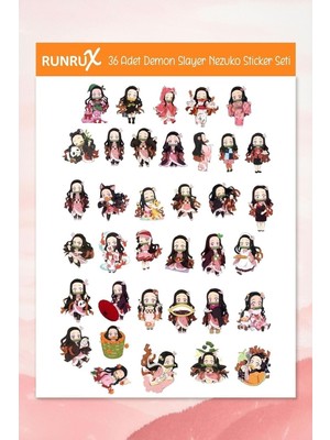 Prime Slayer Nezuko - Kimetsu No Yaiba Ajanda, Defter, Laptop, Telefon, - 36 Adet