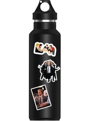 Prime How I Met Your Mother Himym Temalı Etiket Seti - Laptop Telefon Notebook Defter